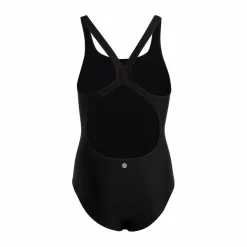 Solid Small Logo Swimsuit Black / White