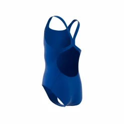 Solid Small Logo Swimsuit Royal Blue / Lucid Pink