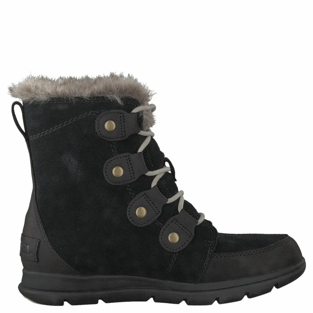 Sorel Explorer Joan 010, Black, Dark Stone