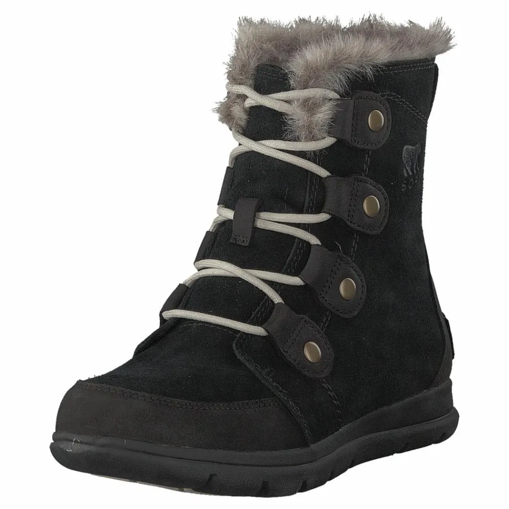 Sorel Explorer Joan 010, Black, Dark Stone