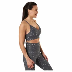 Soul Ruched Bra Patterned/Grey