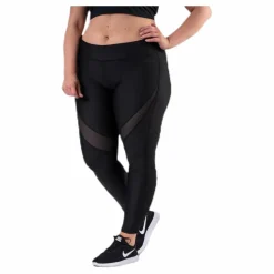 Speed Plus Size Tights Black