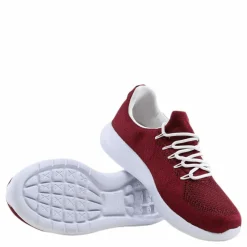 Sport shoe, Burgos White/Red