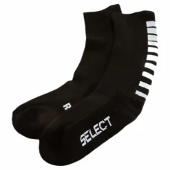 Sports socks striped long Black
