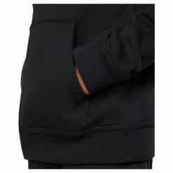 Sportswear Club Big Kids' Pullover Hoodie BLACK/WHITE