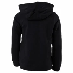 Sportswear Club Fleece Big Kids’ Pullover Hoodie BLACK/LT SMOKE GREY