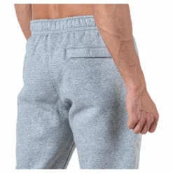 Sportswear Club Fleece Men's Pants DK GREY HEATHER/MATTE SILVER/WHITE