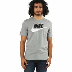 Sportswear Men's T-Shirt DK GREY HEATHER/BLACK/WHITE