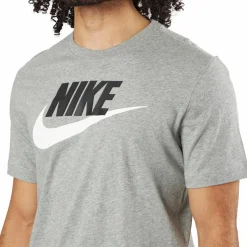Sportswear Men's T-Shirt DK GREY HEATHER/BLACK/WHITE