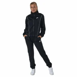 Sportswear Women's Fitted Track Suit BLACK/WHITE/WHITE