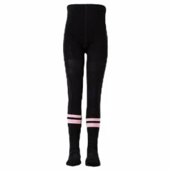 Sporty Rib Tights Pink/Black