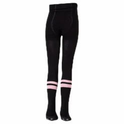 Sporty Rib Tights Pink/Black