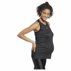 SR Maternity Tank Black