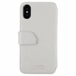 Stockholm Wallet Case Magnet iPhone X/XS Grey