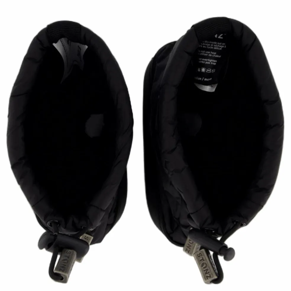 Stonz Toddler Puffer Booties Black