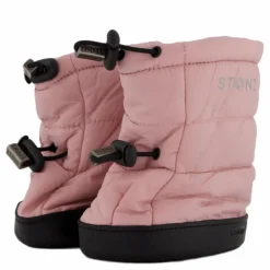 Stonz Toddler Puffer Booties Pink