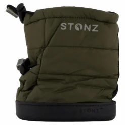Stonz Toddler Puffer Booties Green