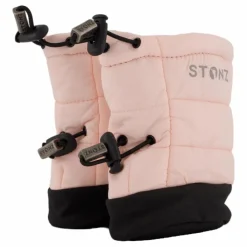 Stonz Toddler Puffer Booties Pink