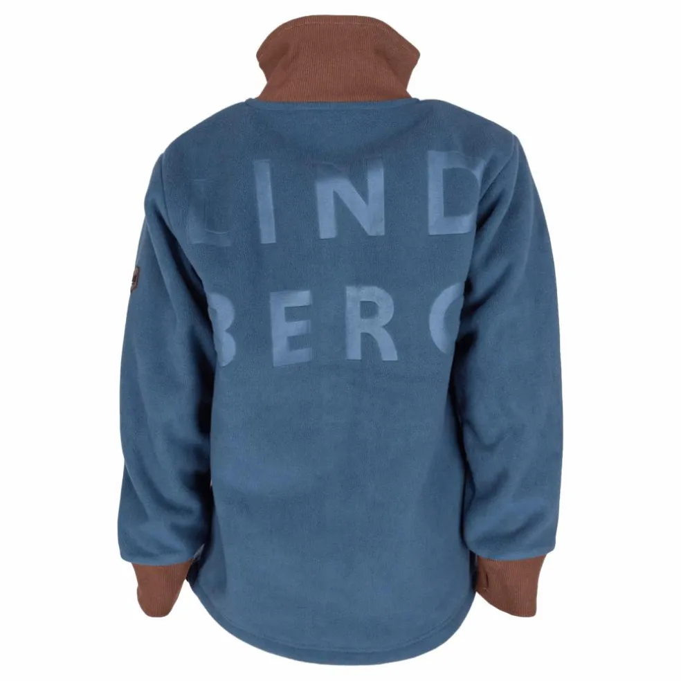 Stormy Jacket, Windfleece Grey/dark Blue