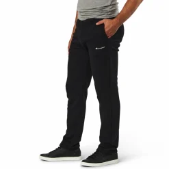 Straight Hem Pants Black Beauty