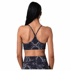Strappy Sports Bra Grey