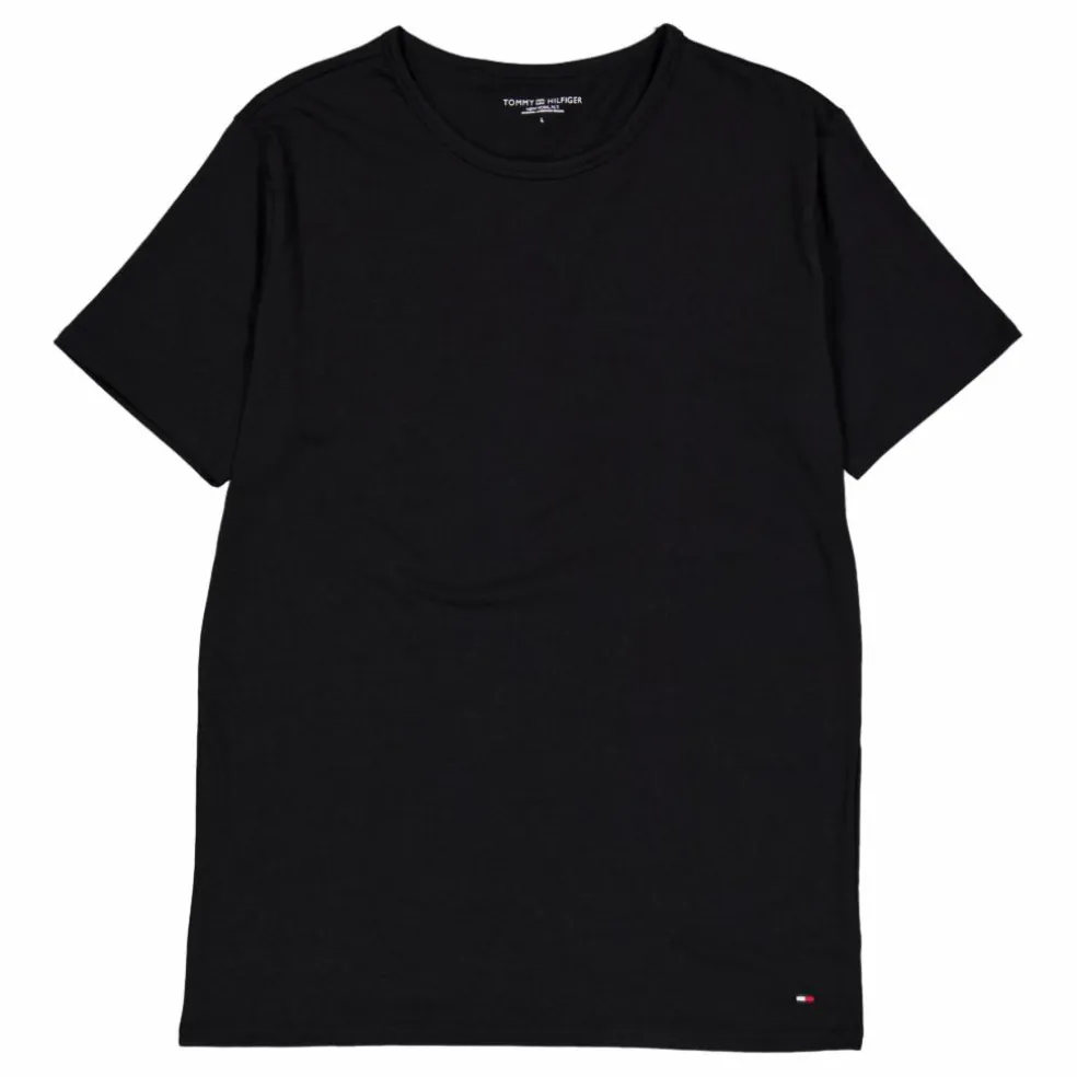 Stretch Cn Tee Ss 3pack Black/black/black