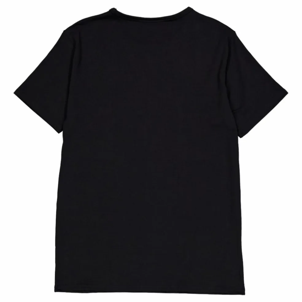 Stretch Cn Tee Ss 3pack Black/black/black