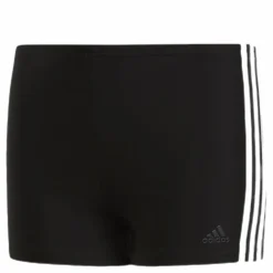 3-Stripes Swim Boxers Black