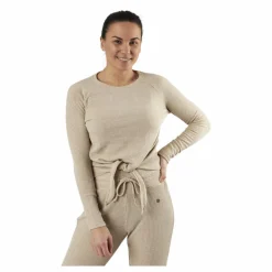 Studio Rib Sweater Beige