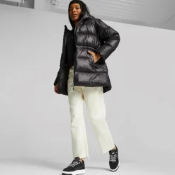 Style Hooded Down Jacket Puma Black