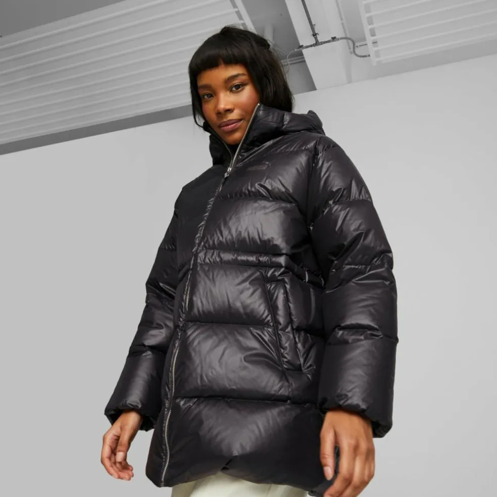 Style Hooded Down Jacket Puma Black