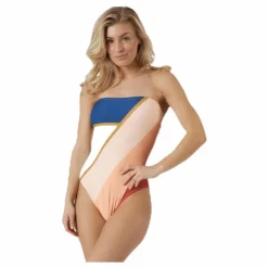 Sunsetters Block Swimsuit Pink