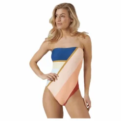 Sunsetters Block Swimsuit Pink
