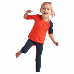 Surf Kids SS UV Top Orange