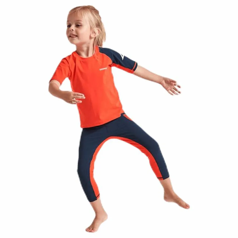 Surf Kids SS UV Top Orange
