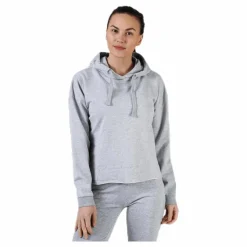 Sweat Hood, Logo Biba Grey