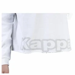 Sweat Hood, Logo Biba White