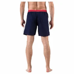 Swim Shorts, Logo Birtec Blue/White/Red