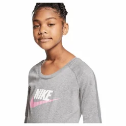 Swoosh Jersey Dress Junior Grey