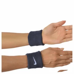 Swoosh Wristband Blue