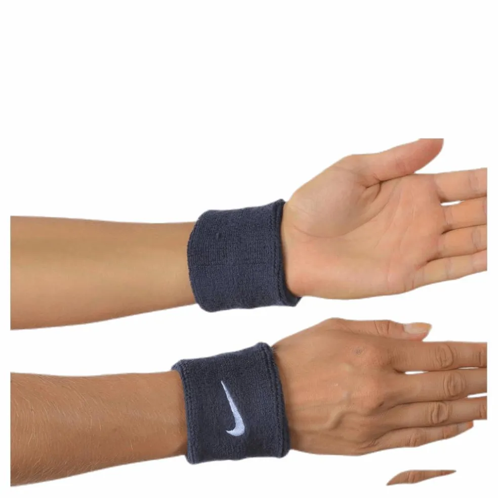 Swoosh Wristband Blue