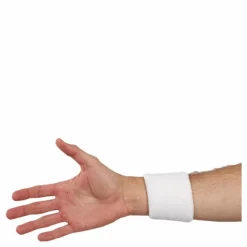 Swoosh Wristband White/Black