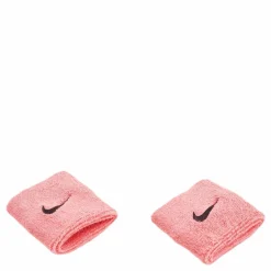 Swoosh Wristbands Pink/Grey