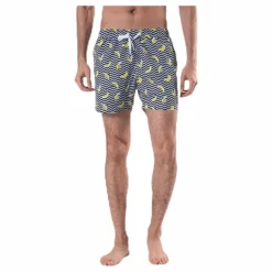 Sylvester Loose Shorts Black/Yellow