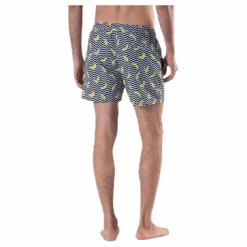 Sylvester Loose Shorts Black/Yellow