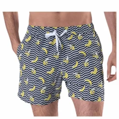Sylvester Loose Shorts Black/Yellow