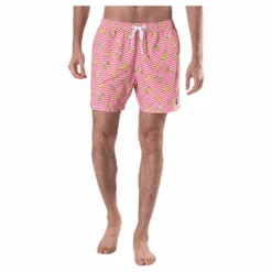 Sylvester Loose Shorts Pink/Yellow