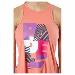 Tank Padel Cotton Women Coral