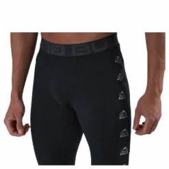 Tape Merino Wool Pants Black