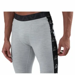 Tape Merino Wool Pants Grey